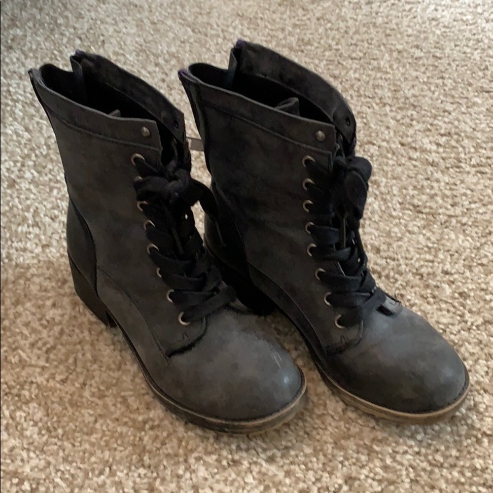 Steve Madden combat boots